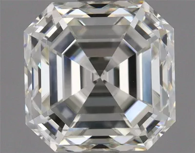 2.29ct J VVS2 Very Good Cut Asscher Diamond