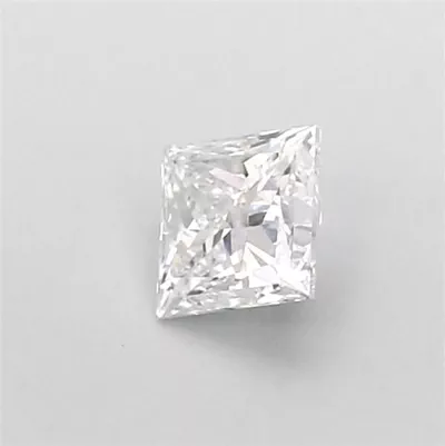 1.08ct E VVS2 Rare Carat Ideal Cut Princess Lab Grown Diamond