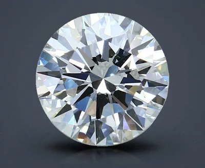 3.04ct K VS2 Rare Carat Ideal Cut Round Diamond