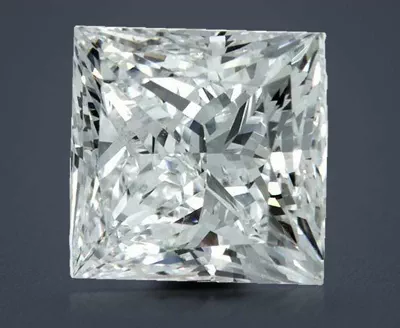 0.90ct D SI2 Very Good Cut Princess Diamond