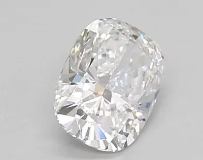 0.68ct D VVS2 Rare Carat Ideal Cut Cushion Lab Grown Diamond