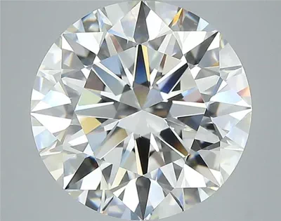 5.02ct H VS1 Rare Carat Ideal Cut Round Diamond
