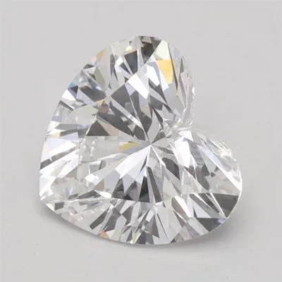 1.44ct F VVS2 Very Good Cut Heart Lab Grown Diamond