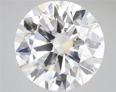 7.02ct E VVS1 Rare Carat Ideal Cut Round Lab Grown Diamond