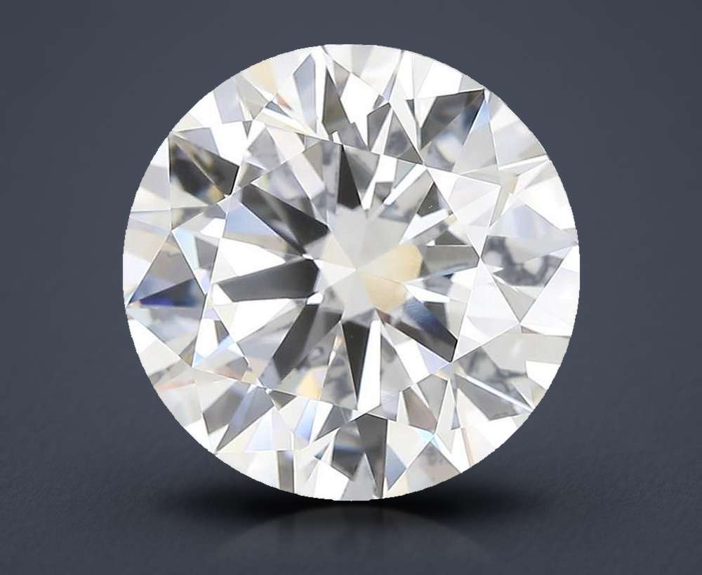 7.02ct E VVS1 Rare Carat Ideal Cut Round Lab Grown Diamond