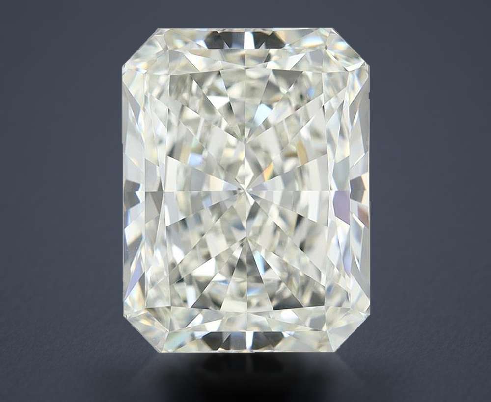 5.03ct J VVS1 Rare Carat Ideal Cut Radiant Diamond