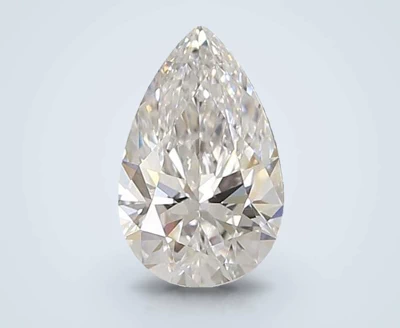 1.25ct D VVS2 Rare Carat Ideal Cut Pear Lab Grown Diamond