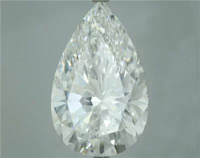 10.16ct F VS2 Rare Carat Ideal Cut Pear Lab Grown Diamond