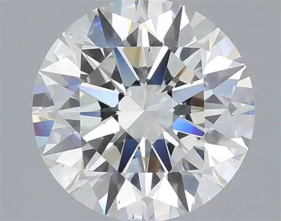 3.08ct H VS2 Rare Carat Ideal Cut Round Lab Grown Diamond