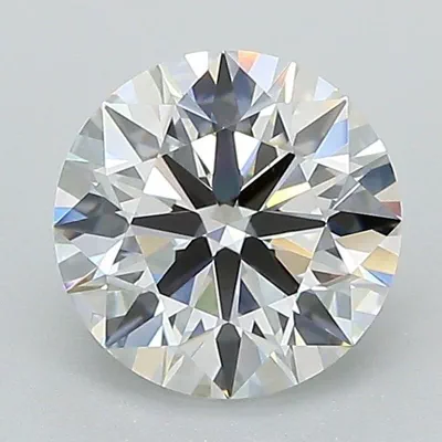 1.53ct E VS2 Rare Carat Ideal Cut Round Lab Grown Diamond
