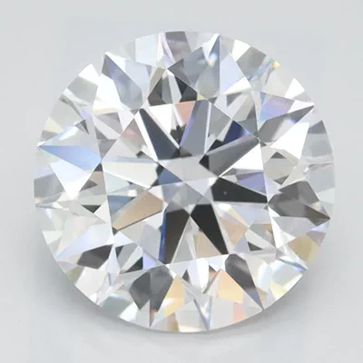 2.16ct D VVS1 Rare Carat Ideal Cut Round Lab Grown Diamond
