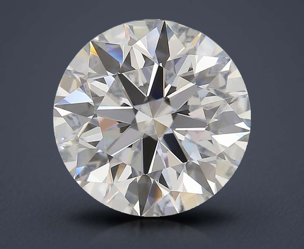7.04ct D FL Rare Carat Ideal Cut Round Lab Grown Diamond