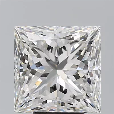 5.59ct G VS2 Rare Carat Ideal Cut Princess Diamond
