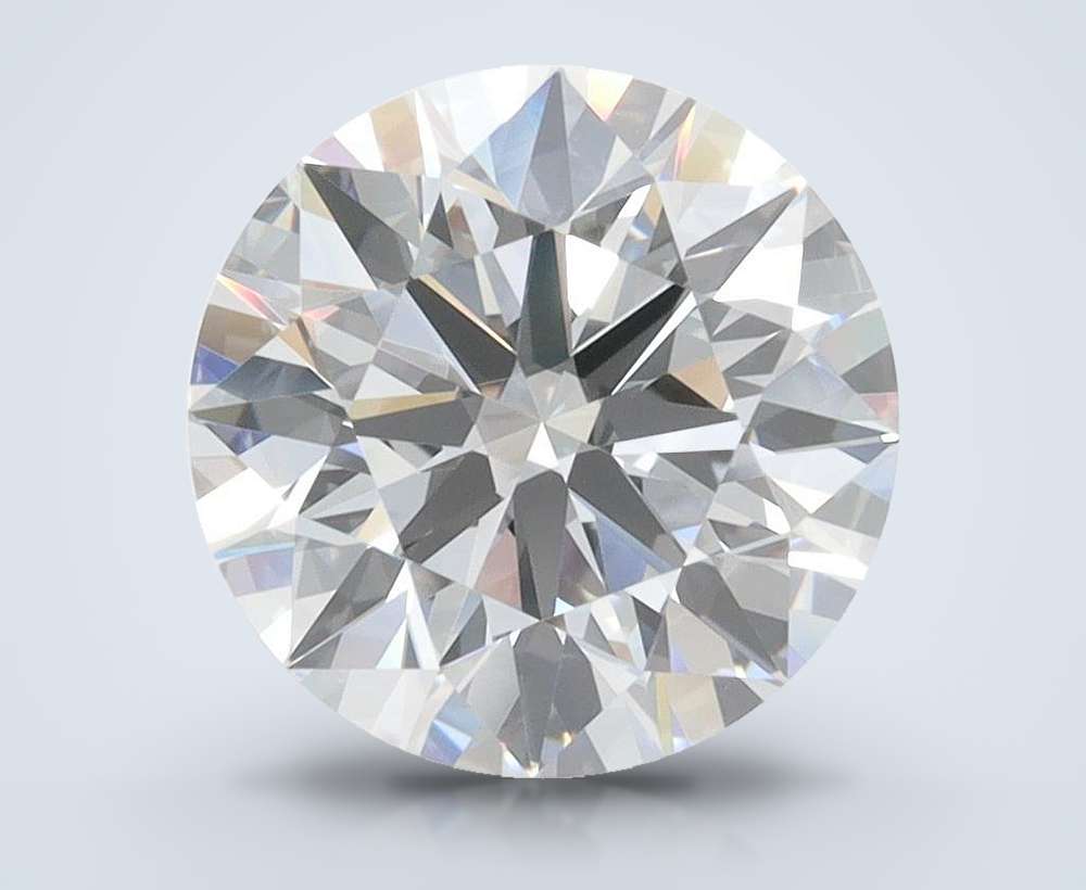 2.90ct D FL Rare Carat Ideal Cut Round Lab Grown Diamond