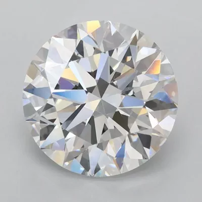 2.99ct E FL Rare Carat Ideal Cut Round Lab Grown Diamond