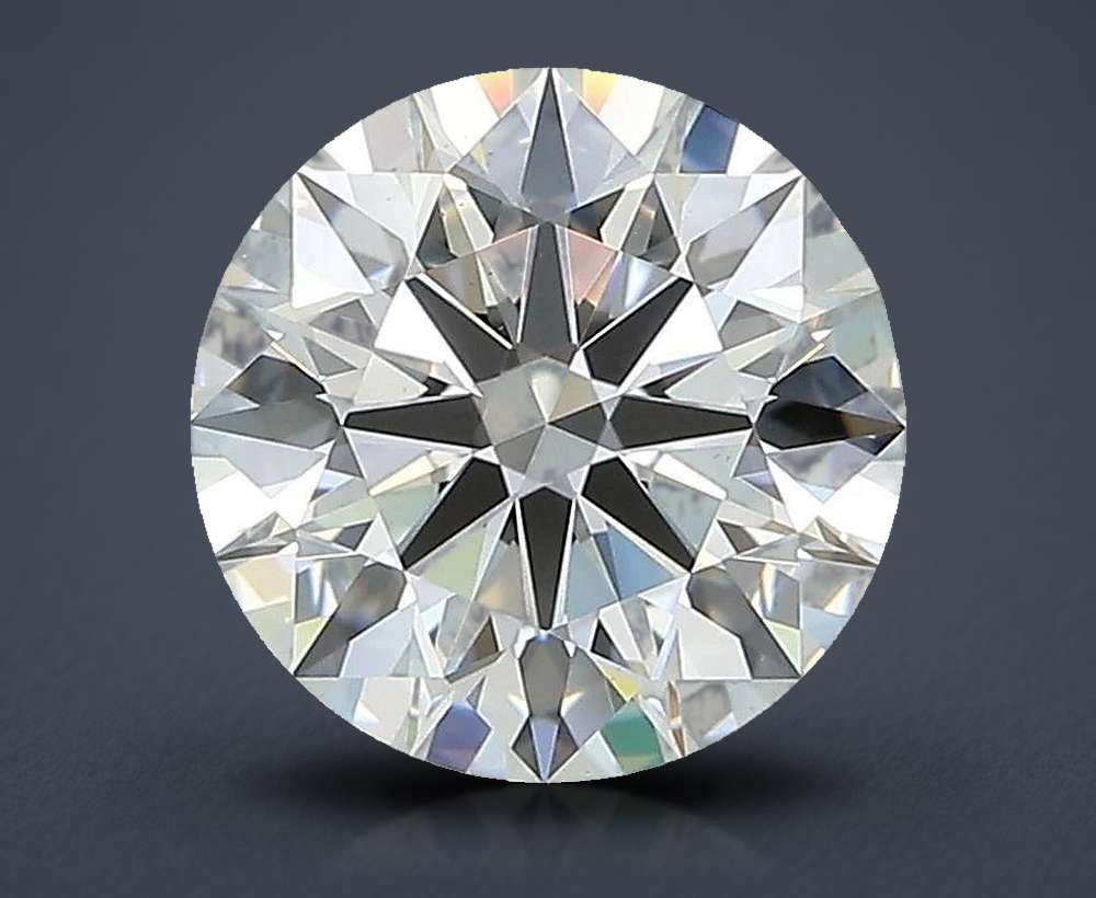 2.04ct D VS2 Rare Carat Ideal Cut Round Lab Grown Diamond