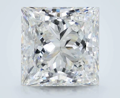 10.06ct F VVS2 Rare Carat Ideal Cut Princess Lab Grown Diamond