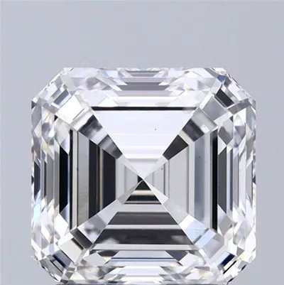 2.42ct E VS1 Rare Carat Ideal Cut Asscher Lab Grown Diamond