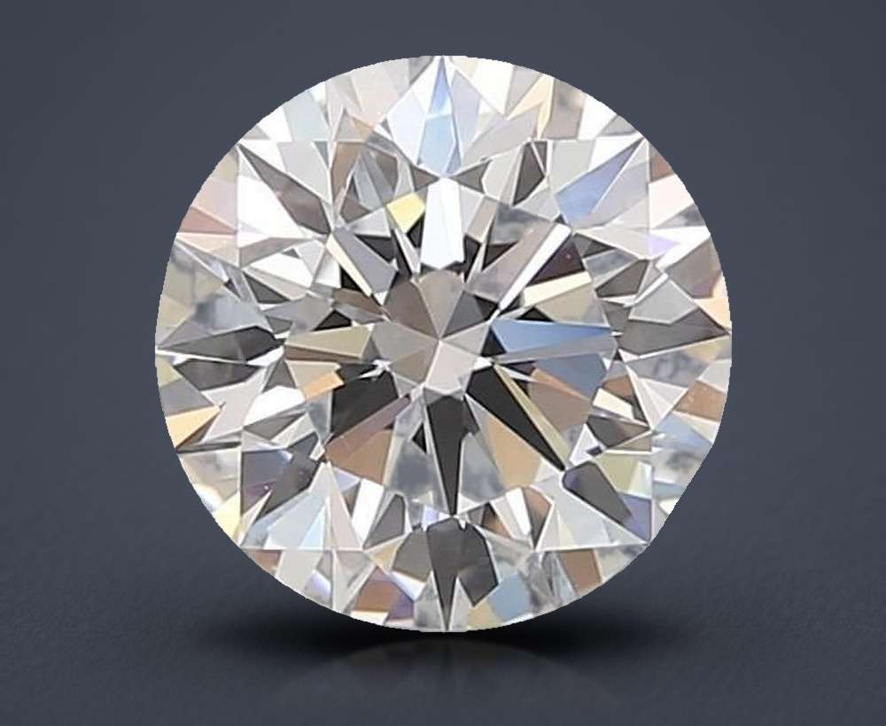 1.01ct D VS1 Excellent Cut Round Lab Grown Diamond