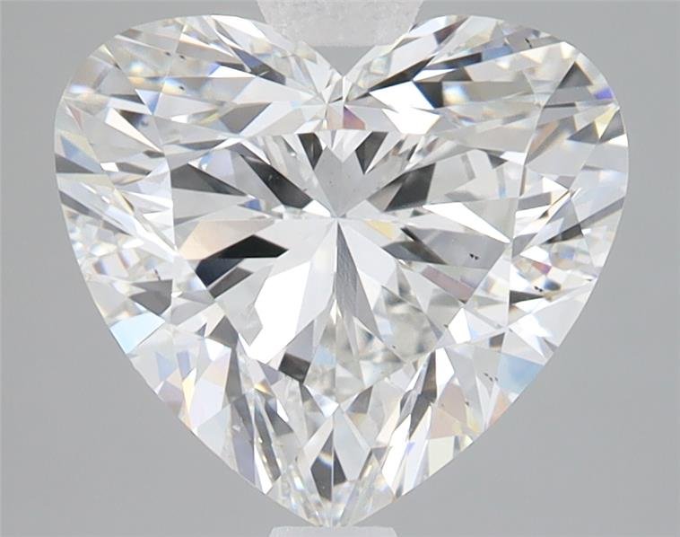 3.02ct E VS2 Rare Carat Ideal Cut Heart Lab Grown Diamond