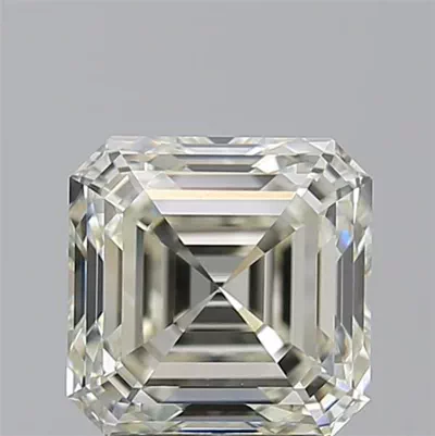 2.51ct K VS1 Rare Carat Ideal Cut Asscher Diamond