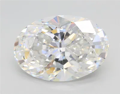 3.52ct E VS2 Rare Carat Ideal Cut Oval Lab Grown Diamond