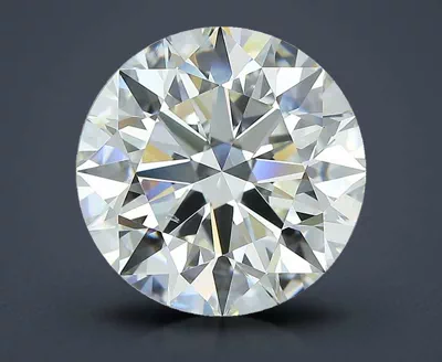 7.02ct K VS2 Rare Carat Ideal Cut Round Diamond