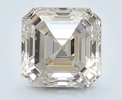 1.42ct F VS1 Rare Carat Ideal Cut Asscher Lab Grown Diamond