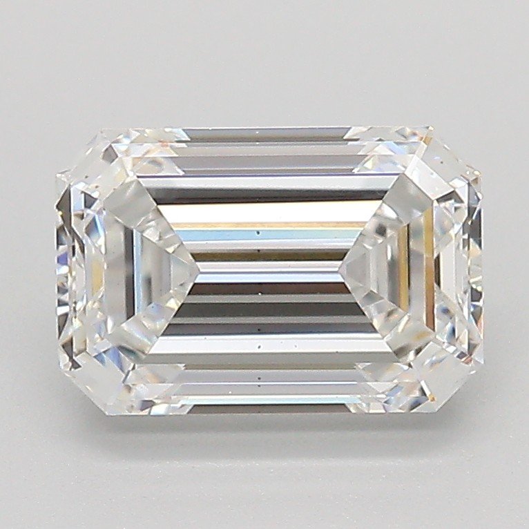2.03ct E VS2 Rare Carat Ideal Cut Emerald Lab Grown Diamond