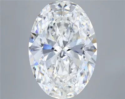10.09ct E VVS2 Rare Carat Ideal Cut Oval Lab Grown Diamond