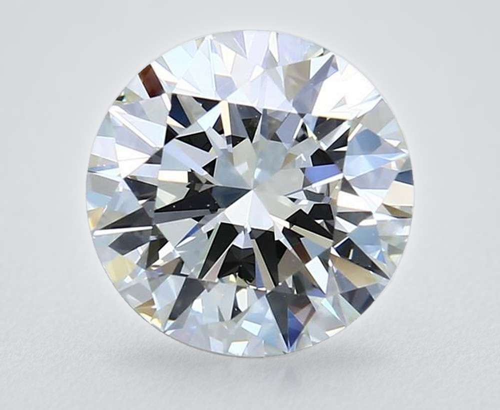 3.07ct K VS1 Excellent Cut Round Diamond