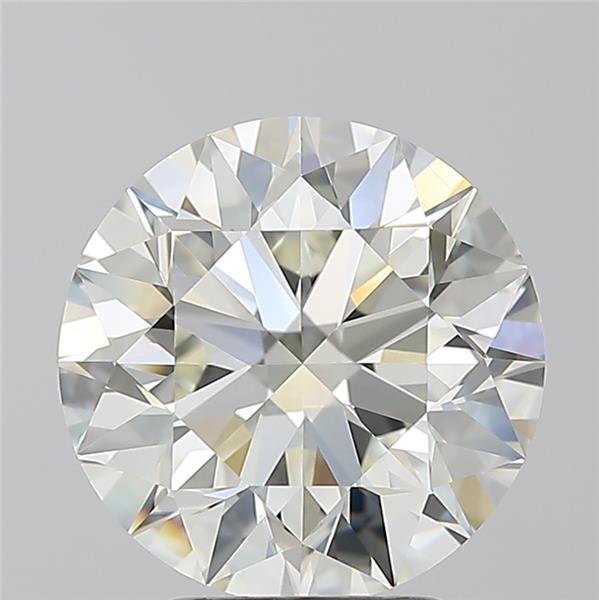 3.01ct K IF Excellent Cut Round Diamond