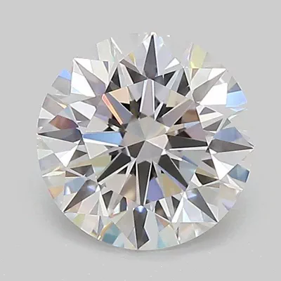 1.48ct D VVS2 Rare Carat Ideal Cut Round Lab Grown Diamond