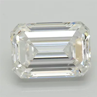 2.48ct F VS1 Rare Carat Ideal Cut Emerald Lab Grown Diamond