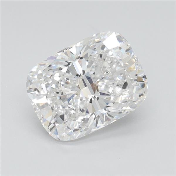 2.06ct D VVS2 Rare Carat Ideal Cut Cushion Lab Grown Diamond