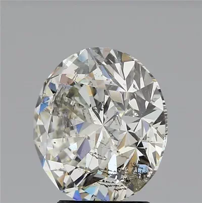 3.50ct I SI2 Excellent Cut Round Diamond