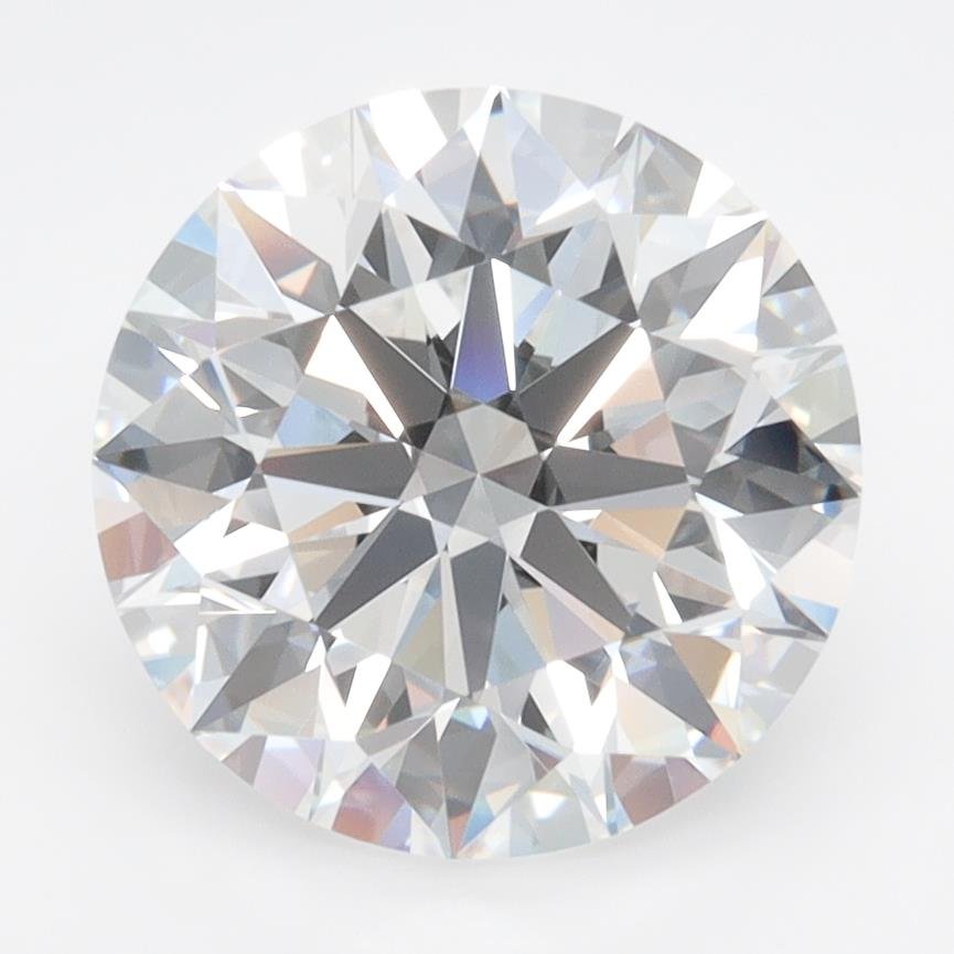 3.52ct D FL Rare Carat Ideal Cut Round Lab Grown Diamond