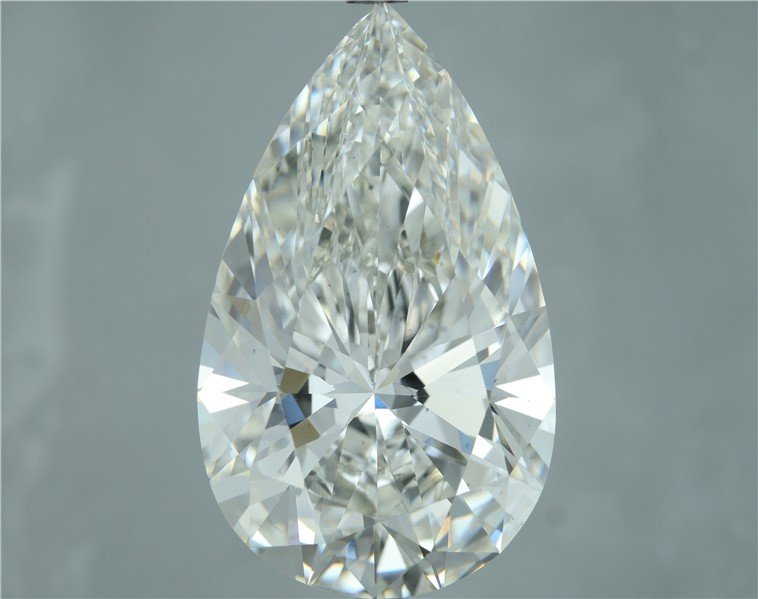 15.52ct G VS1 Rare Carat Ideal Cut Pear Lab Grown Diamond