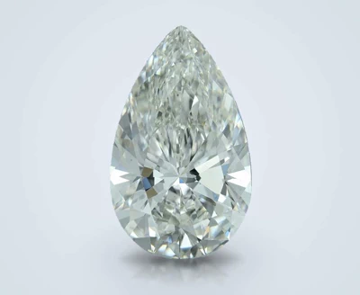 15.52ct G VS1 Rare Carat Ideal Cut Pear Lab Grown Diamond
