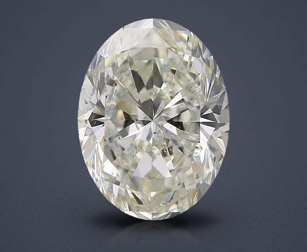 5.00ct K SI2 Very Good Cut Oval Diamond