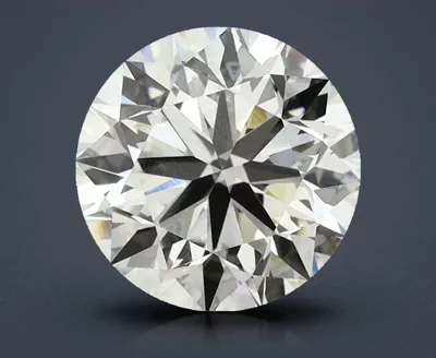 3.43ct I VVS2 Very Good Cut Round Lab Grown Diamond