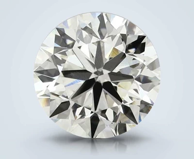 3.43ct I VVS2 Very Good Cut Round Lab Grown Diamond