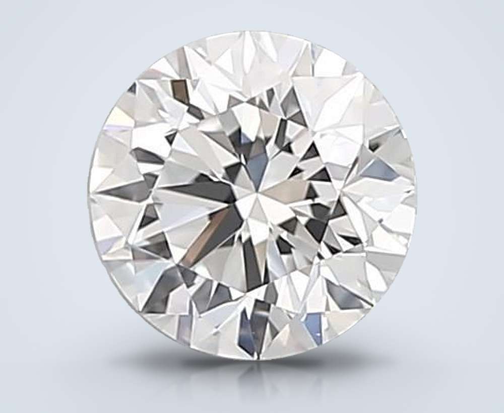1.01ct D VS1 Excellent Cut Round Lab Grown Diamond