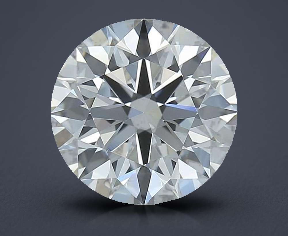 2.55ct G IF Rare Carat Ideal Cut Round Diamond