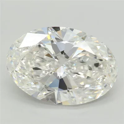 6.80ct E VS1 Rare Carat Ideal Cut Oval Lab Grown Diamond