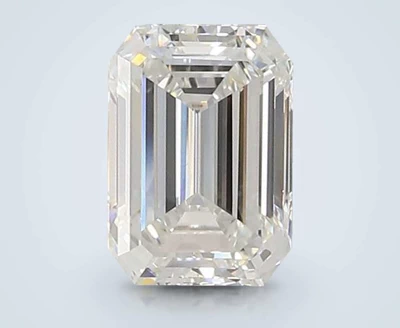 1.30ct F VVS1 Rare Carat Ideal Cut Emerald Lab Grown Diamond