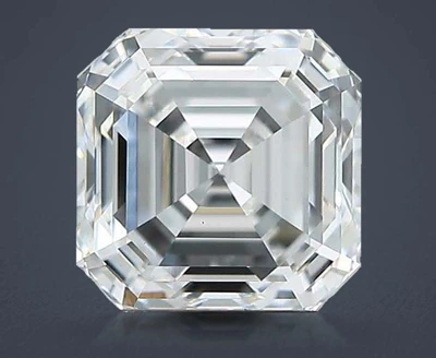 1.29ct E VS1 Rare Carat Ideal Cut Asscher Lab Grown Diamond