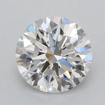 1.39ct E FL Rare Carat Ideal Cut Round Lab Grown Diamond