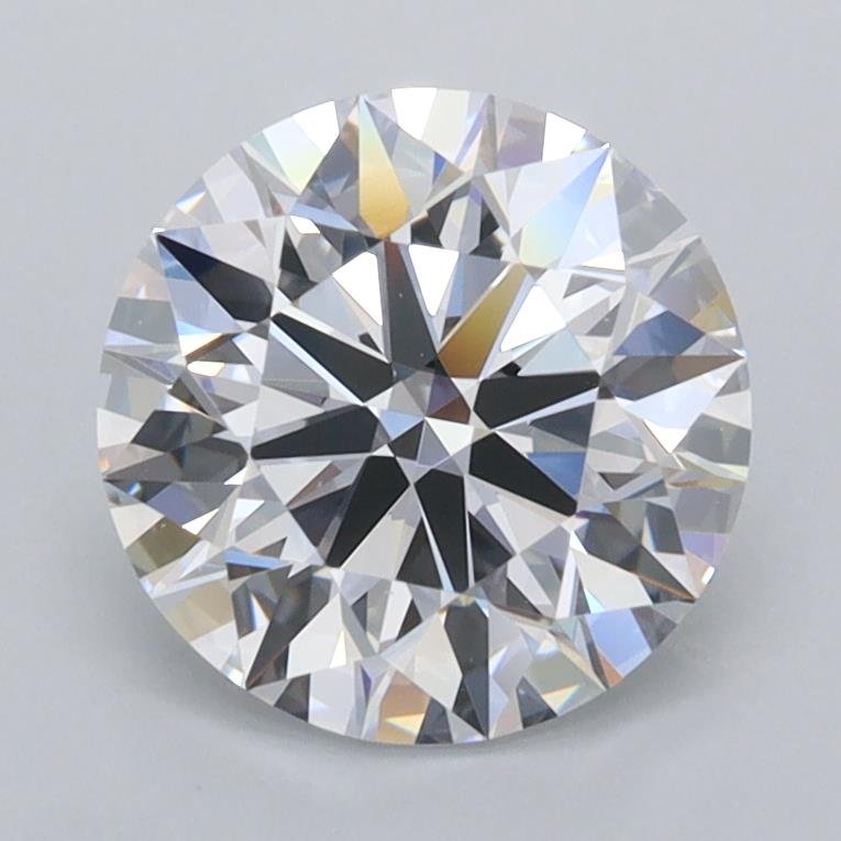 1.97ct D FL Rare Carat Ideal Cut Round Lab Grown Diamond