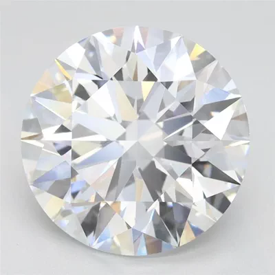4.14ct D VVS1 Rare Carat Ideal Cut Round Lab Grown Diamond